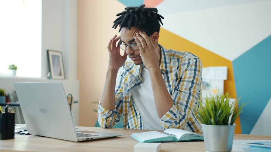Photo sickness during leave